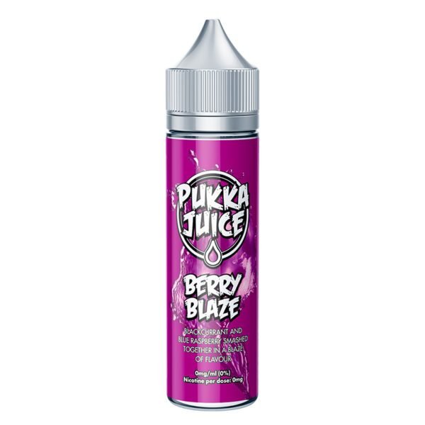 Berry Blaze Shortfill E-Liquid by Pukka Juice 50ml