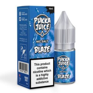 Blaze Nic Salt E-Liquid by Pukka Juice 10ml