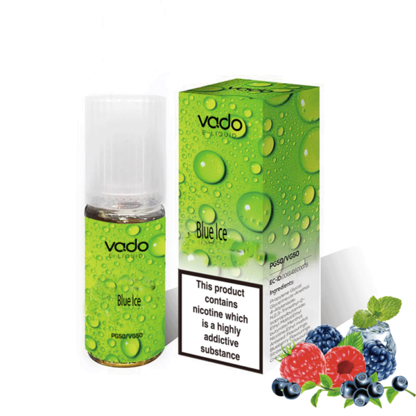 Buy Blue Ice E-Liquid by Vado (10 x 10ml)