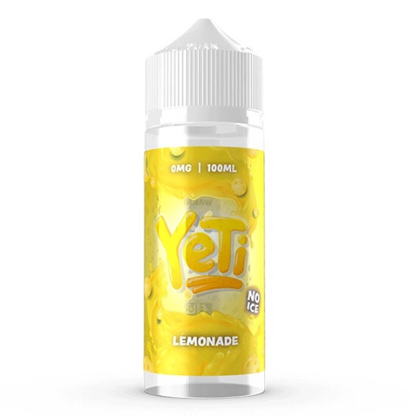 Lemonade No Ice Shortfill E Liquid by Yeti Defrosted 100ml