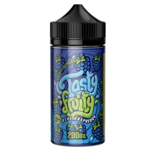 Blue Raspberry Shortfill E-Liquid by Tasty Fruity 200ml