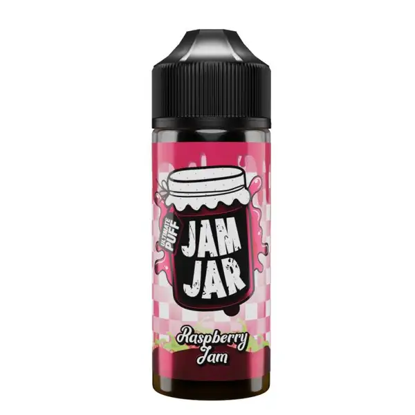 Raspberry Jam Short fill E Liquid By Ultimate Puff Jam Jar 100ml