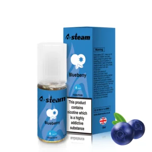 Blueberry E Liquid by A-Steam (10 x 10ml)