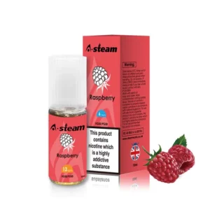 Raspberry E Liquid by A-Steam (10 x 10ml)
