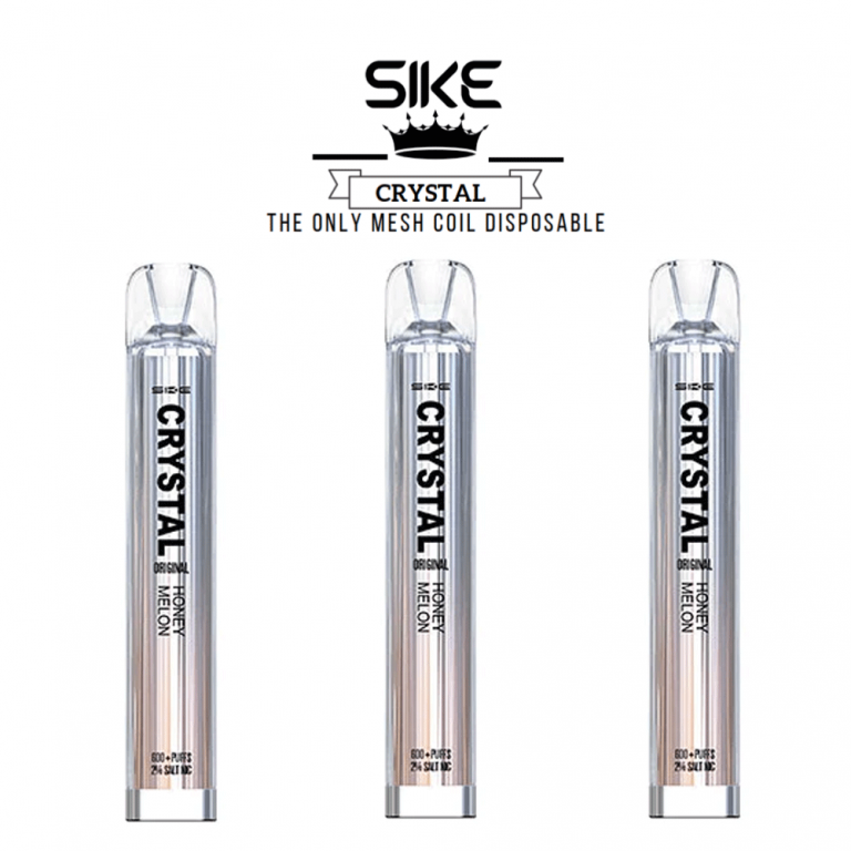 Sike Crystal Honey Melon 10 x Disposable Vape Multipack EcigstoreUK