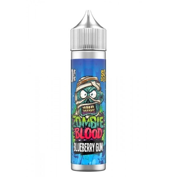 Zombie Blood Blueberry Gum Short Fill E Liquid 50ml