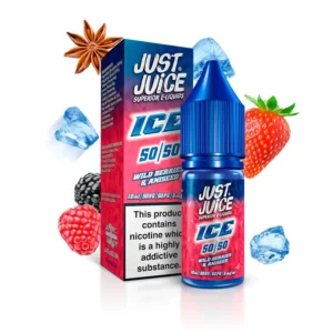 Wild Berries & Aniseed E Liquid by Just Juice ICE 50/50 10ml