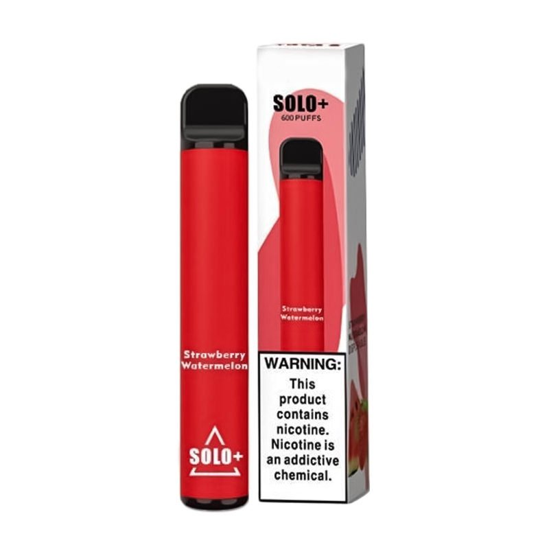 Strawberry Watermelon By Solo Plus+ Bar Disposable Kit 600 Puffs