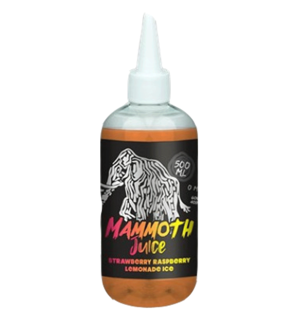 Strawberry Raspberry Lemonade Ice Shortfill E Liquid by Mammoth Juice 500ml