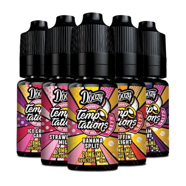 Doozy Temptations Nic Salt E-Liquid10ml (Pack of 10)