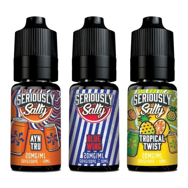 Seriously Soda Nic Salt E-Liquid 10ml (Pack of 10)