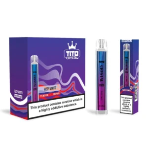 Fizzy Vimto Tito Crystal Bar 600 Puffs Disposable Vape Device (Pack of 10)