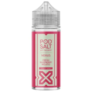 Pod Salt Nexus Fresh Raspberry Mojito Short Fill E-liquid 100ml