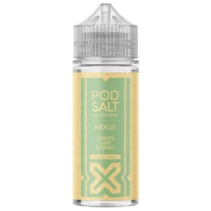 Pod Salt Nexus Lemon Lime Sorbet Short Fill E-liquid 100ml