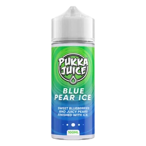 Pukka Juice Blue Pear Ice Short Fill E-liquid 100ml